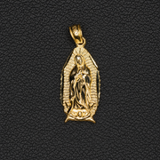 10K Gold Virgin Mary Pendant