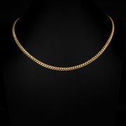 10K Gold 3mm Miami Cuban Necklace