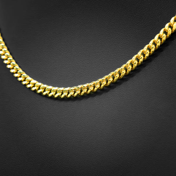 10k Gold Cuban Necklace 6mm
