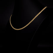 10K Gold 3mm Miami Cuban Necklace