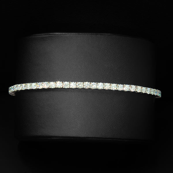 VVS Moissanite 3mm Tennis Bracelet