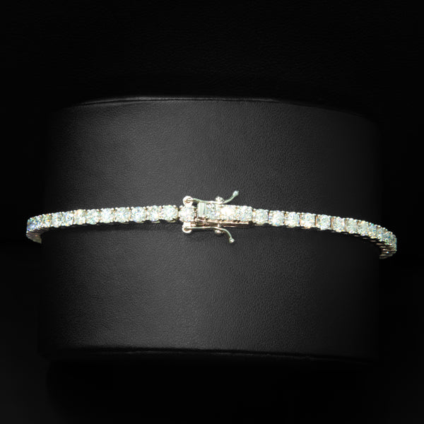 VVS Moissanite 3mm Tennis Bracelet