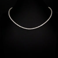VVS Moissanite 3mm Tennis Necklace