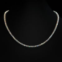 VVS Moissanite 3mm Tennis Necklace