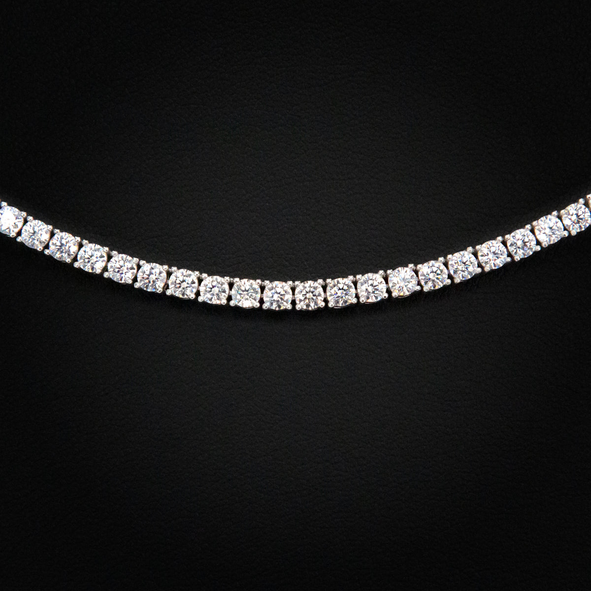 Moissanite CEO Baguette Pendant