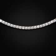 Moissanite CEO Baguette Pendant