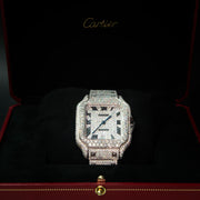 VVS Moissanite 41mm Timepiece