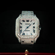 VVS Moissanite 41mm Timepiece