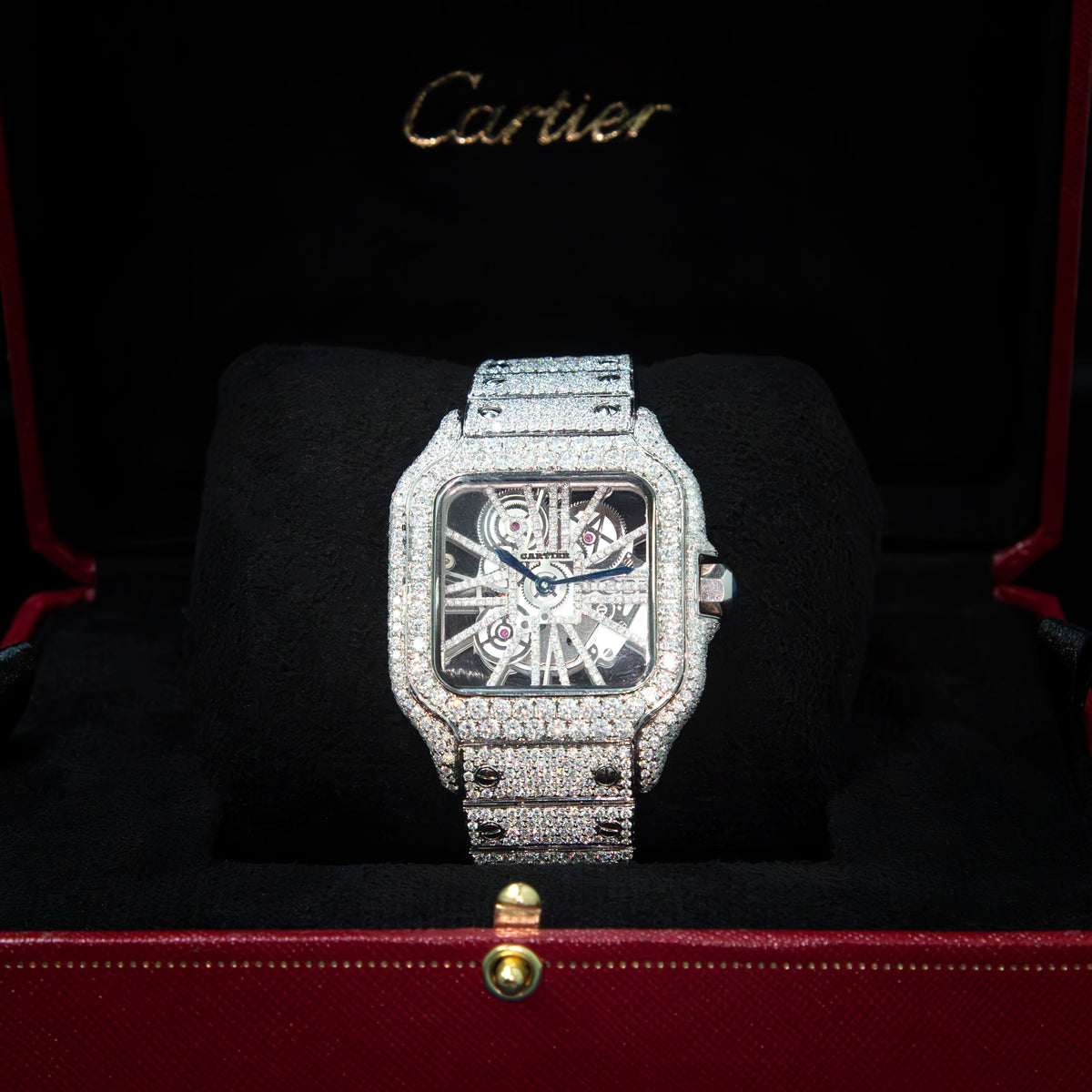 VVS Moissanite 41mm Timepiece