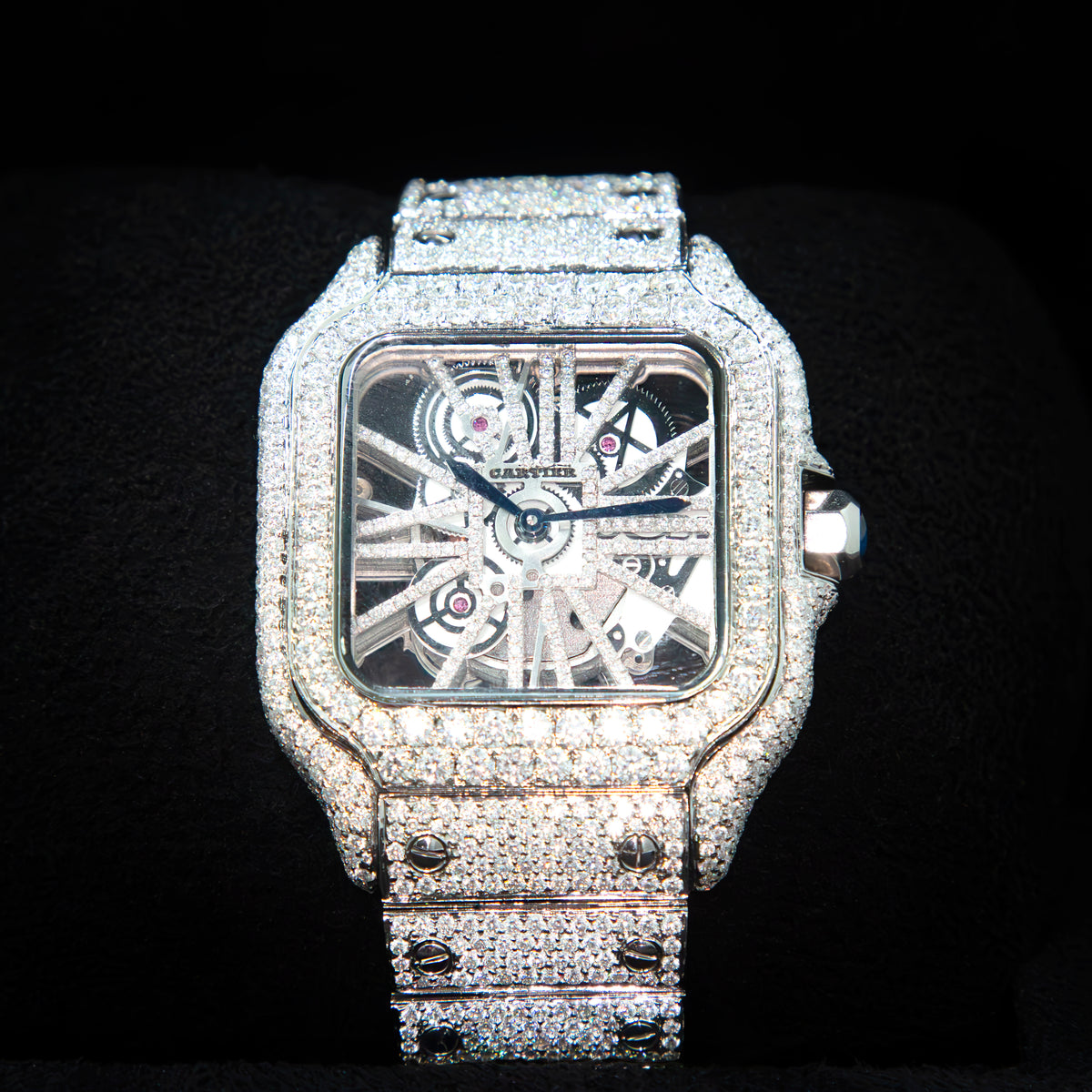 VVS Moissanite 41mm Timepiece
