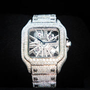 VVS Moissanite 41mm Timepiece