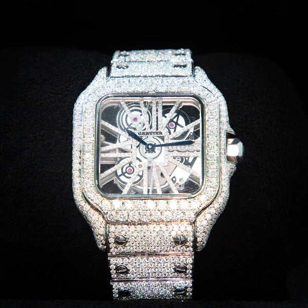VVS Moissanite 41mm Timepiece