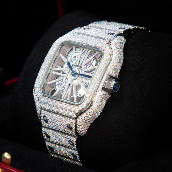 VVS Moissanite 41mm Timepiece