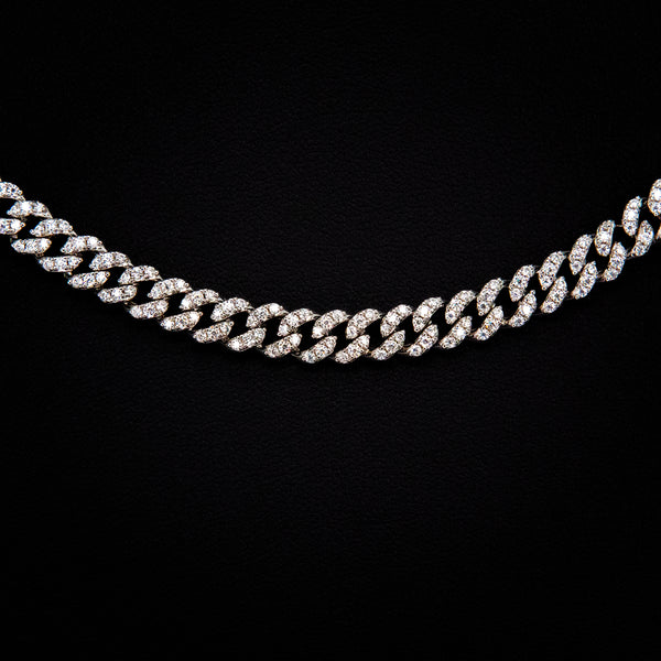 VVS Moissanite 6mm Cuban Link Necklace