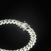 Moissanite 8mm Monaco Cuban Bracelet