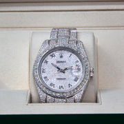 VVS Moissanite 41mm Timepiece