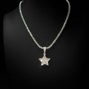 Moissanite Star Pendant