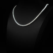 Moissanite 5mm Tennis Necklace